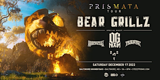 Steez Promo presents Bear Grillz: 'Prismata' Tour