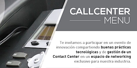 Imagen principal de Call Center Menú - Almuerzo 26 Octubre - Organiza: Bitsense y Dialapplet