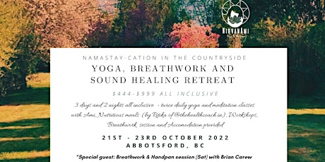Namastay-cation: Yoga, Breathwork, Ayurveda & Sound Healing Retreat