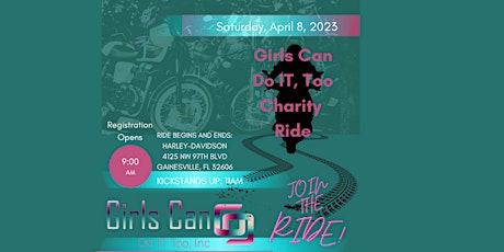Girls Can Do IT, Too Charity Ride