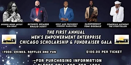 Men's Empowerment Enterprise Chicago Scholarship &  Fundraiser Gala
