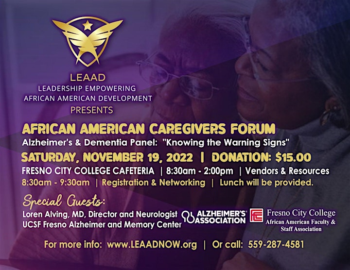 African American Caregivers Forum image