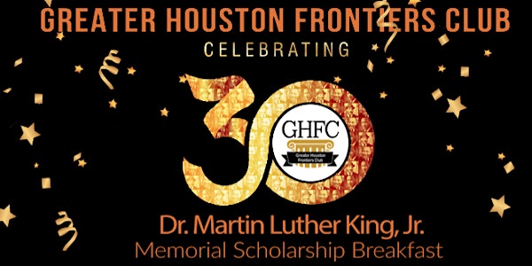 30th Annual Dr. Martin Luther King, Jr. Scholarship Breakfast