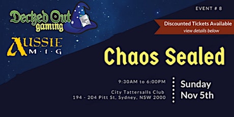 Event #8 - Chaos Sealed primary image