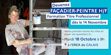 Image principale de TP FACADIER-PEINTRE - Réunion d’Informations – Calais