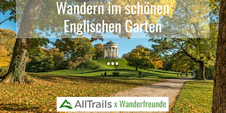 Wandern im Herbst im schönen Englischen Garten, München