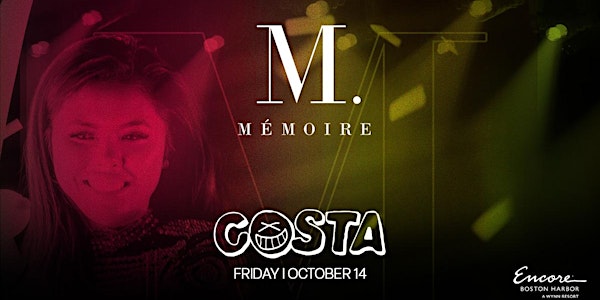 Fridays at Mémoire w/ DJ Costa