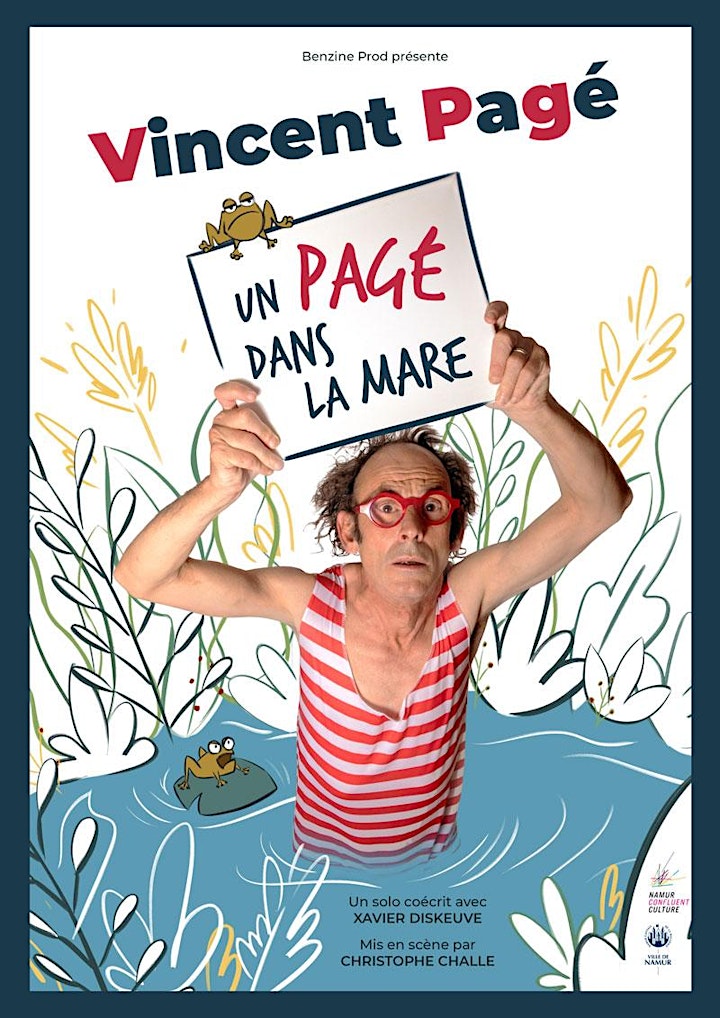 Image pour Namur is a Joke 2023 - VINCENT PAGE - UN PAGÉ DANS LA MARE 