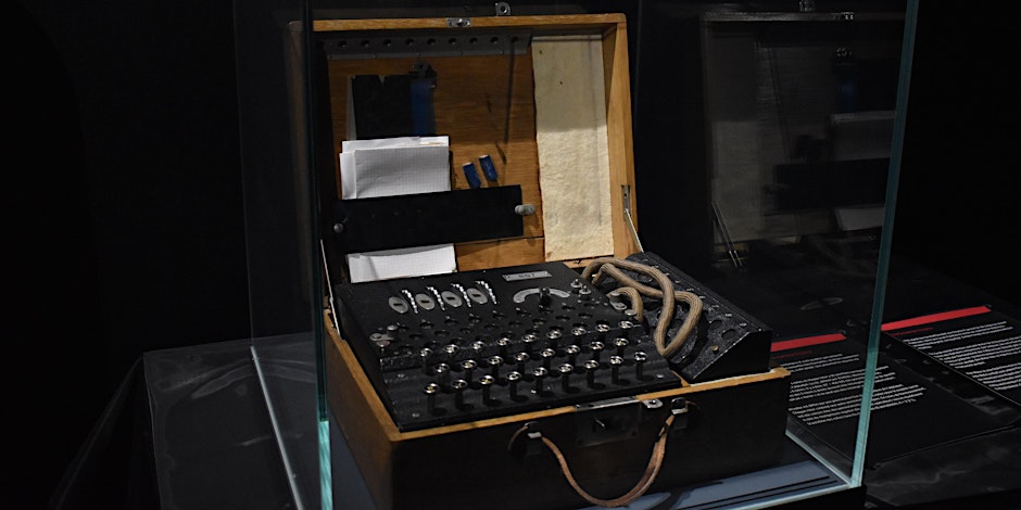 Hybrid event: The Enigma Machine by Dr Mark Baldwin