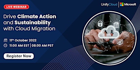 Drive Climate Action and Sustainability with Cloud Migration
