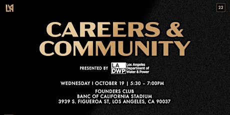 LAFC Careers & Community presented by LADWP