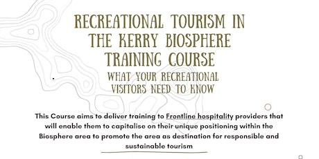 Responsible Outdoor Recreation Training Course