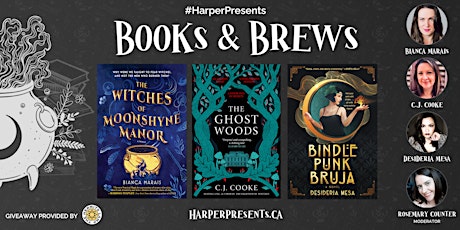 #HarperPresents: Books and Brews