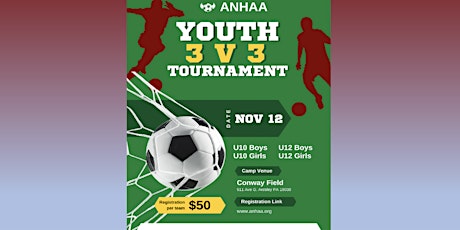 2nd Annual 3v3 Soccer Tournament U12 BOYS