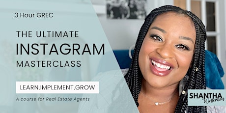 (3 Hour CE) Using Instagram to Grow Your Real Estate Business