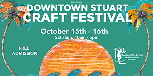 23rd Annual Downtown Stuart Craft Festival