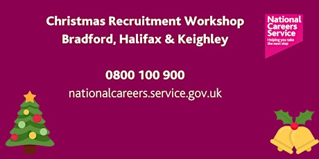 Christmas Recruitment Workshop - Bradford, Keighley & Halifax primary image