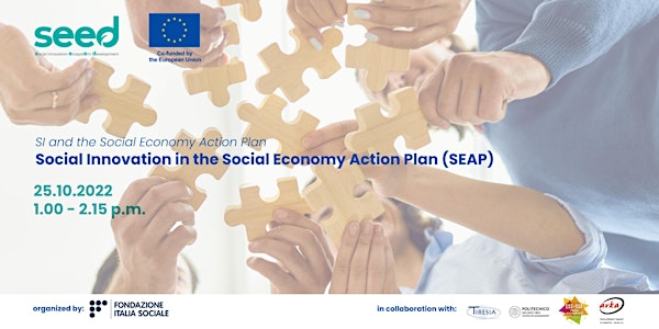 Social Innovation in the Social Economy Action Plan (SEAP)