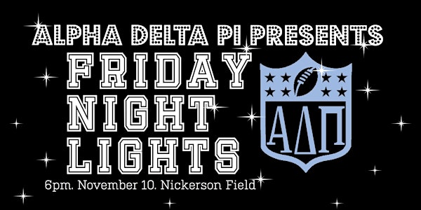 Alpha Delta Pi: Friday Night Lights: Fall 2017