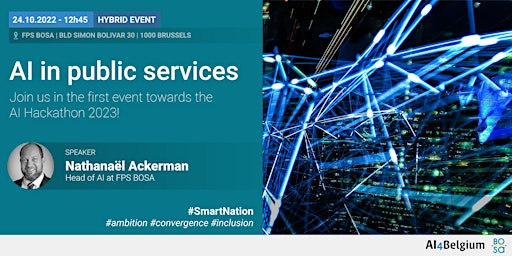 AI Hackathon 2023 - First Seminar - AI in the public services -