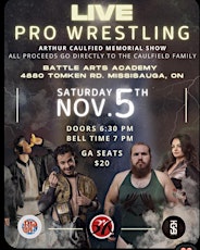 Live Pro Wrestling @ Battle Arts Academy
