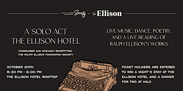 Fundraiser for Ralph Ellison Foundation Society