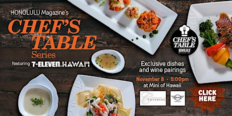 HONOLULU Magazine's Chef's Table Series feat. 7-Eleven primary image