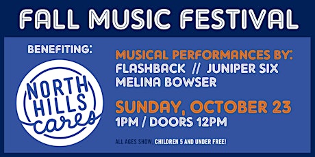 Fall Music Fest Fundraiser