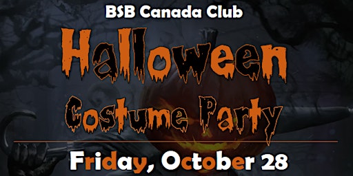 Canada Club Halloween Costume Party