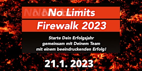No Limits Workshop & Firewalk 2023