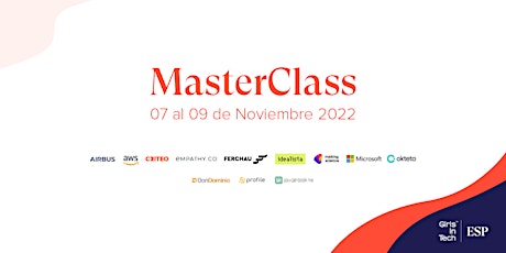 MasterClass: Python ¿Cómo nos construimos en este presente ? primary image