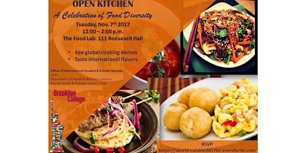Open Kitchen; a celebration of food diversity