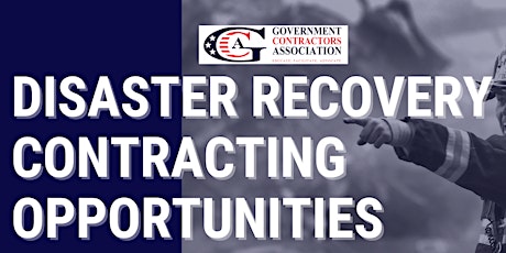 Disaster Recovery - Contracting Opportunities