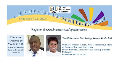 Small Business Marketing Round Table Talk