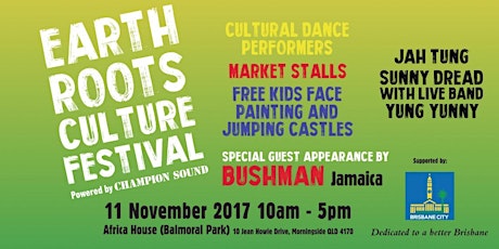 EARTH ROOTS CULTURE FESTIVAL 2017 primary image