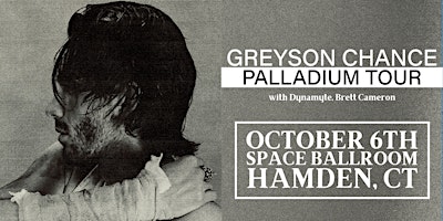 Greyson Chance – Palladium Tour