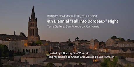 4th Biennial Fall Into Bordeaux Night - The Winemakers of St. Emilion primary image