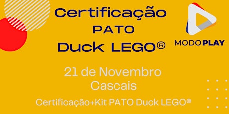 Certificação PATO - Duck LEGO SERIOUS PLAY®