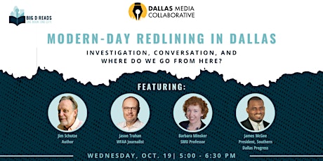 Dallas Media Collaborative x Big D Reads: Modern-day Redlining in Dallas