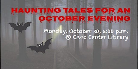 Haunting Tales for an October Evening - Storytime for Grown-Ups primary image