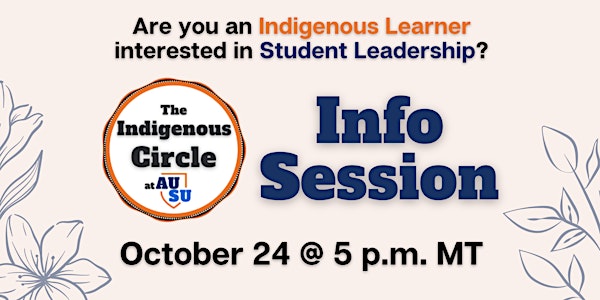 Indigenous Circle at AUSU Info Session