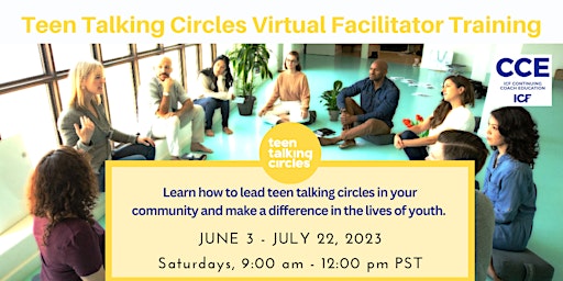 Immagine principale di Art of Youth Circle Facilitation Training - SUMMER/VIRTUAL 