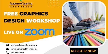 Free Graphics Design Workshop 8th October 2022