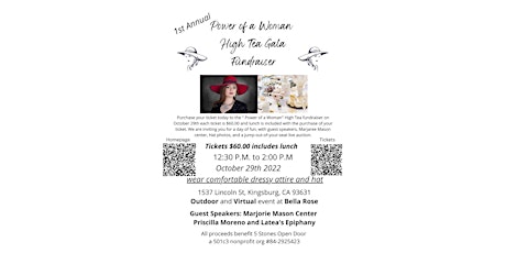 High Tea Gala fundraiser