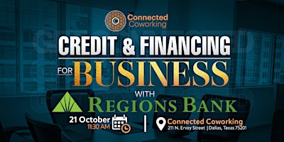 Credit & Financing For Business Lunch and Learn with Regions Bank primary image
