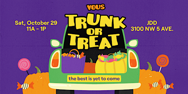 VOUS TRUNK OR TREAT