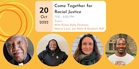Come Together for Racial Justice: October 2022