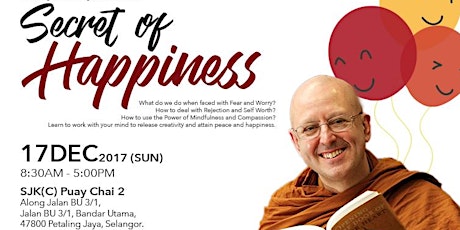 A Day with Ajahn Brahmavamso - Secret of Happiness primary image