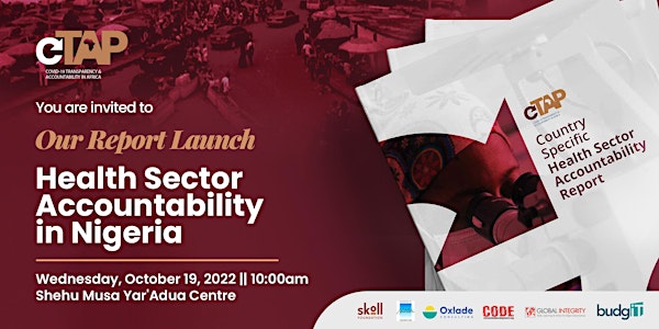 Report Launch: Health Sector Accountability in Nigeria