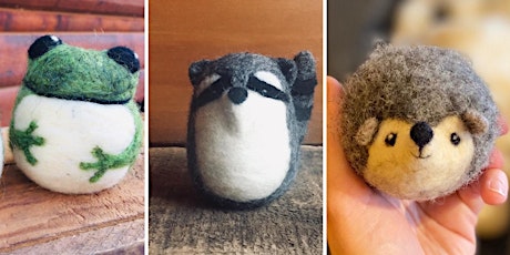 LowellArts Adult/Teen Class: Needle Felted Forest Critters